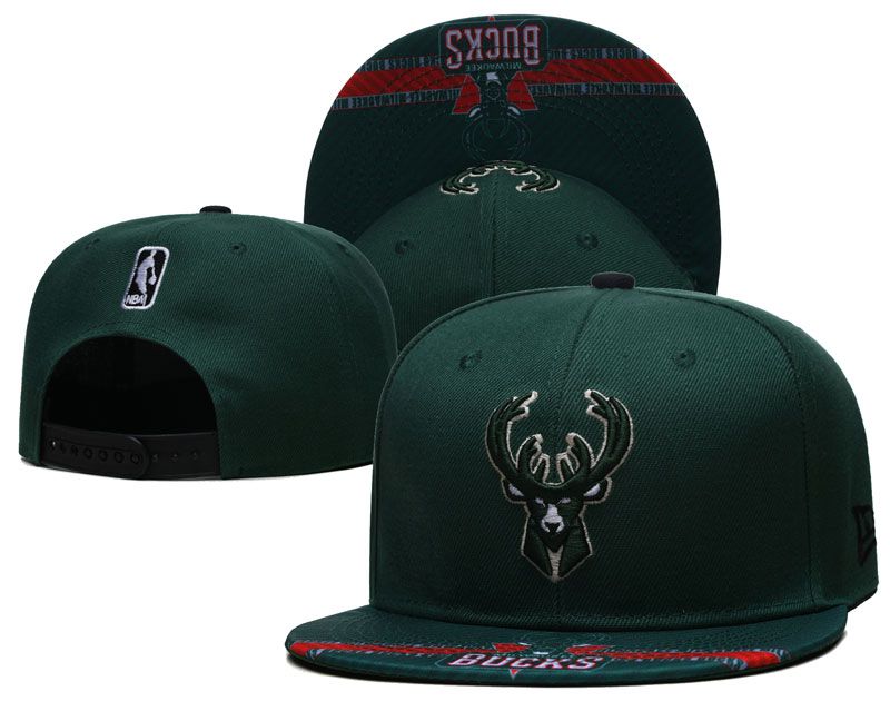 2022 NBA Milwaukee Bucks Hat ChangCheng 09273